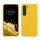 Kwmobile tok Samsung Galaxy S23 készülékhez, sárga, szilikon, 60273.165
