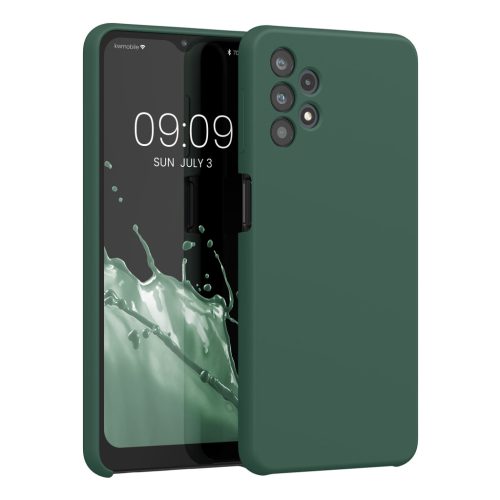 Kwmobile tok Samsung Galaxy A32 5G-hez, zöld, szilikon, 54336.166