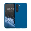 Kwmobile tok Samsung Galaxy S23 készülékhez, kék, szilikon, 60273.228