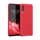 Kwmobile tok Samsung Galaxy A50-hez, piros, szilikon, 48715.238