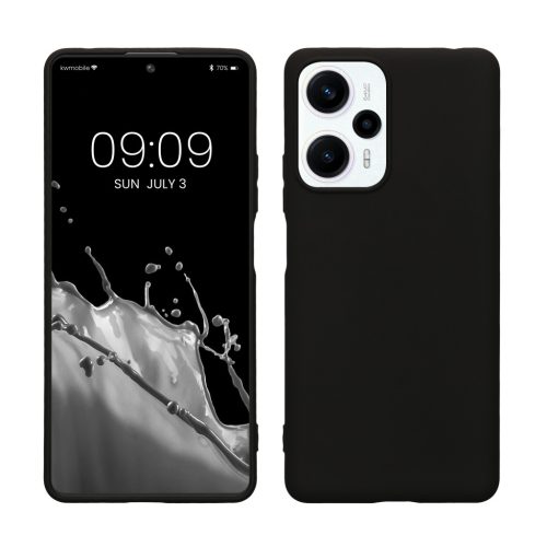 Kwmobile tok Xiaomi Poco F5-höz, fekete, szilikon, 61636.47