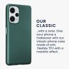 Kwmobile tok Xiaomi Poco F5-höz, zöld, szilikon, 61637.14
