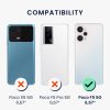 Kwmobile tok Xiaomi Poco F5-höz, zöld, szilikon, 61637.14