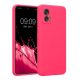 Kwmobile tok Motorola Edge 30 Neo-hoz, rózsaszín, szilikon, 61043.77