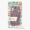Kwmobile tok Sony Xperia 5 V-hez, lila, szilikon, 61522.187
