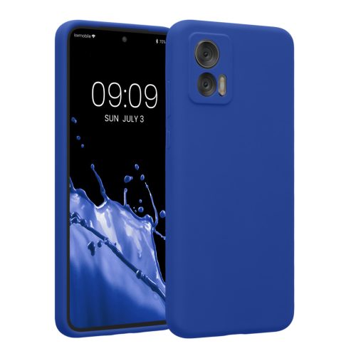 Kwmobile tok Motorola Edge 30 Neo-hoz, kék, szilikon, 61043.134
