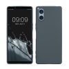 Kwmobile tok Sony Xperia 5 V-hez, sötétzöld, szilikon, 61522.202
