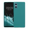 Kwmobile tok Sony Xperia 5 V-hez, kék, szilikon, 61522.57