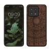 Kwmobile tok Xiaomi 13 5G-hez, barna, fa/szilikon, 60695.02