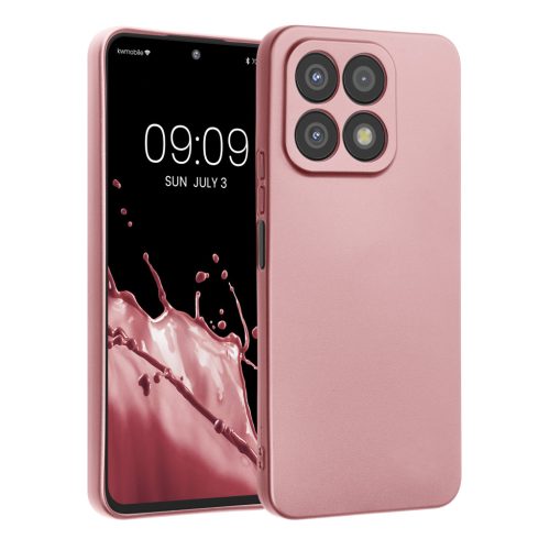 Kwmobile tok Honor X8a-hoz, rózsaszín, szilikon, 60942.31