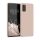 Kwmobile tok Samsung Galaxy A41-hez, krémszínű, szilikon, 52301.225