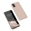 Kwmobile tok Samsung Galaxy A41-hez, krémszínű, szilikon, 52301.225