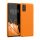 Kwmobile tok Samsung Galaxy A41-hez, narancssárga, szilikon, 52301.15