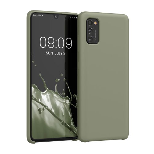 Kwmobile tok Samsung Galaxy A41-hez, világoszöld, szilikon, 52301.172