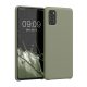 Kwmobile tok Samsung Galaxy A41-hez, világoszöld, szilikon, 52301.172