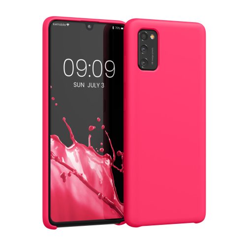Kwmobile tok Samsung Galaxy A41-hez, rózsaszín, szilikon, 52301.77