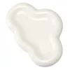 Tava ceramica Navaris, design abstract Cloud, 24x16.5x3 cm, pentru bijuterii, alb, ceramica