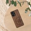 Kwmobile tok Xiaomi Poco F5-höz, barna, fa/szilikon, 61661.01
