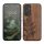 Kwmobile tok Samsung Galaxy A54 5G-hez, barna, fa/szilikon, 60799.06