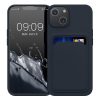 Kwmobile tok Apple iPhone 14 telefonhoz, kék, szilikon, 59112.17