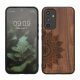 Kwmobile tok Samsung Galaxy A54 5G-hez, barna, fa/szilikon, 60799.03