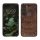 Kwmobile tok Samsung Galaxy S23-hoz, barna, fa/szilikon, 61685.03