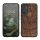 Kwmobile tok Samsung Galaxy A54 5G-hez, barna, fa/szilikon, 60799.04