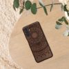Kwmobile tok Samsung Galaxy A04s-hez, barna, fa/szilikon, 59887.03