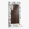 Kwmobile tok Samsung Galaxy A04s-hez, barna, fa/szilikon, 59887.03