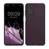 Kwmobile tok Motorola Moto G22-höz, sötétlila, szilikon, 61683.115
