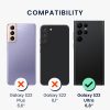 Kwmobile tok Samsung Galaxy S22 Ultra készülékhez, zöld, szilikon, 56765.206