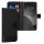 Kwmobile tok Motorola Moto G73 készülékhez, fekete, textil/szilikon, 60833.73