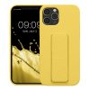 Kwmobile tok Apple iPhone 12/iPhone 12 Pro készülékhez, sárga, szilikon, 58283.165