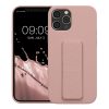 Kwmobile tok Apple iPhone 12/iPhone 12 Pro készülékhez, világos rózsaszín, szilikon, 58283.1