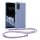 Kwmobile tok nyakpánttal Samsung Galaxy A03s-hez, kék, szilikon, 58562.108