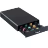 Suport capsule Vertuo Navaris, sertar 43x23.6x5.8 cm, acces rapid, negru, plastic