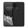 Kwmobile tok TCL 40 XL-hez, fekete, szilikon, 61718.47