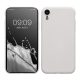 Kwmobile Apple iPhone XR tok, fehér, szilikon, 49983.48