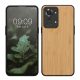 Kwmobile tok OnePlus Nord 2T-hez, világosbarna, fa/szilikon, 58766.24