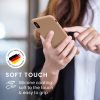 Kwmobile Apple iPhone XS Max tok, krémszínű, szilikon, 45909.246