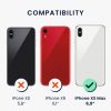 Kwmobile Apple iPhone XS Max tok, krémszínű, szilikon, 45909.246