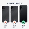 Kwmobile tok TCL 40 XL-hez, lila, szilikon, 61718.222
