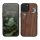 Kwmobile tok Apple iPhone 14-hez, barna/többszínű, fa/szilikon, 59124.05