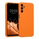Kwmobile tok Samsung Galaxy A14 5G-hez, narancssárga, szilikon, 60808.15