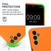 Kwmobile tok Samsung Galaxy A14 5G-hez, narancssárga, szilikon, 60808.15