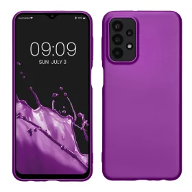   Kwmobile tok Samsung Galaxy A23/Galaxy A23 5G-hez, lila, szilikon, 57955.24