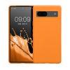 Kwmobile Google Pixel 7a tok, narancssárga, szilikon, 61614.15