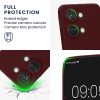 Kwmobile tok OnePlus Nord 3 5G telefonhoz, sötétvörös, szilikon, 61767.190