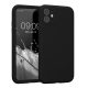 Kwmobile tok Apple iPhone 11-hez, fekete, szilikon, 59349.01