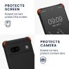 Kwmobile Google Pixel 7a telefontok nyakpánttal, fekete, szilikon, 61600.01